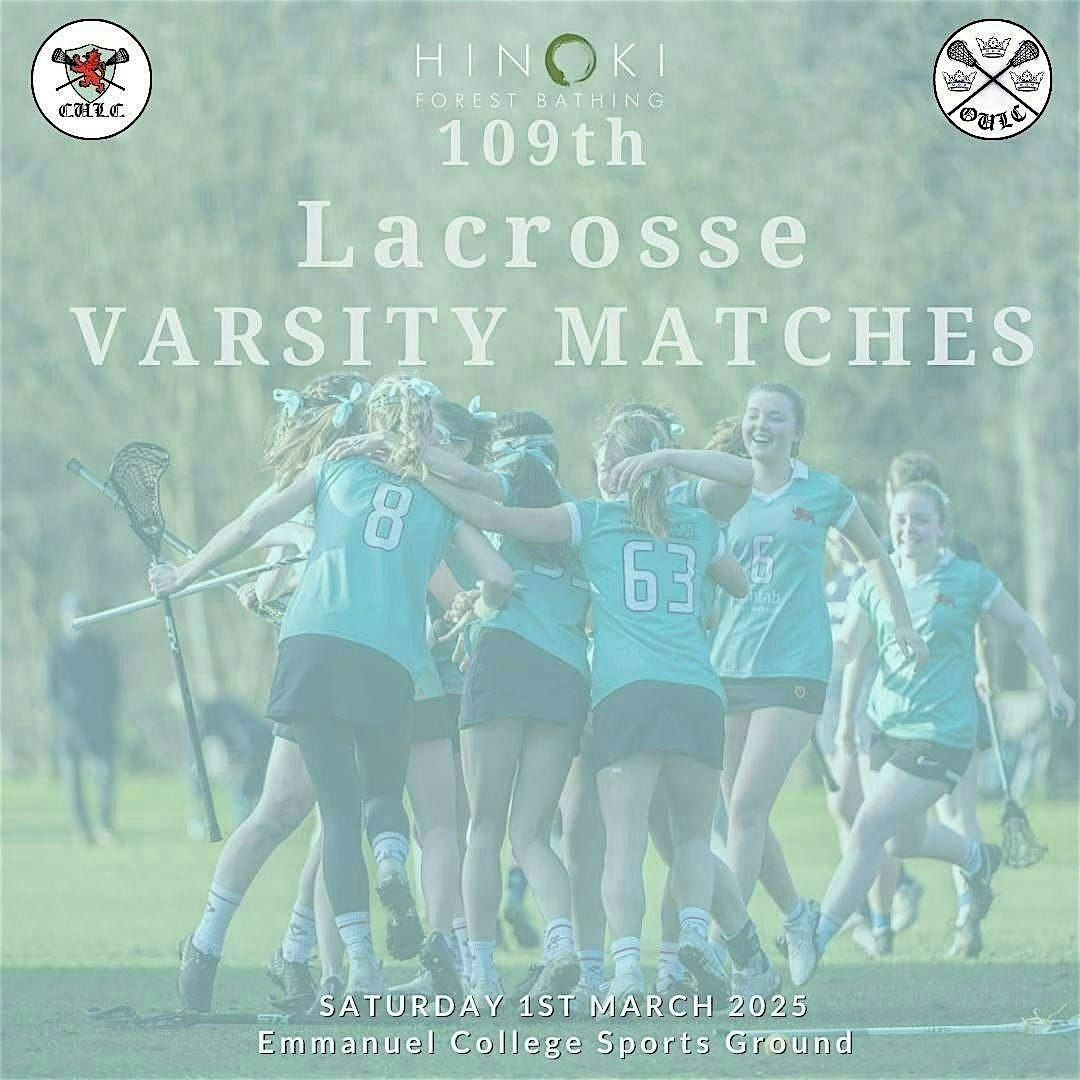 HINOKI Forest Bathing 109th Varsity Lacrosse Matches