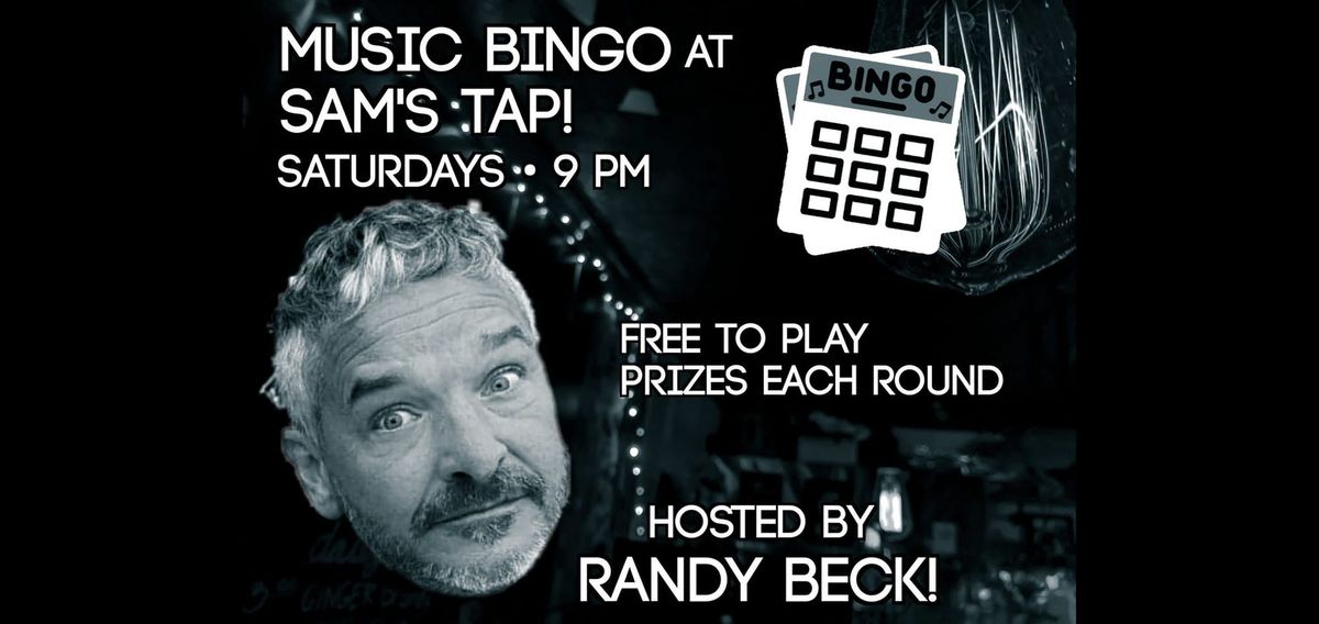 Music Bingo at Sam's Tap! 
