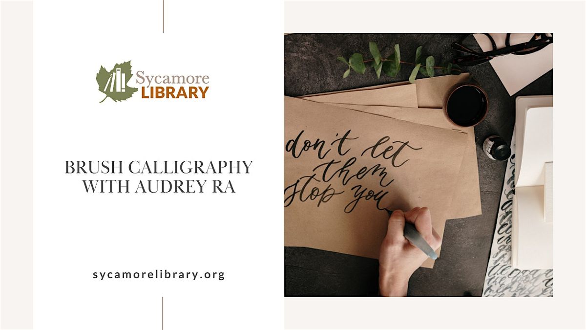 Brush Calligraphy with Audrey Ra