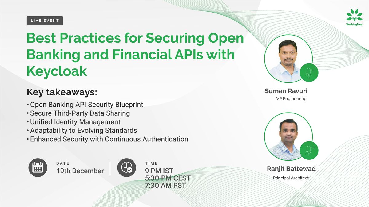 Best Practices for Securing Open Banking and Financial APIs with Keycloak