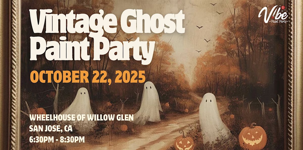 Vintage Ghost Paint Party