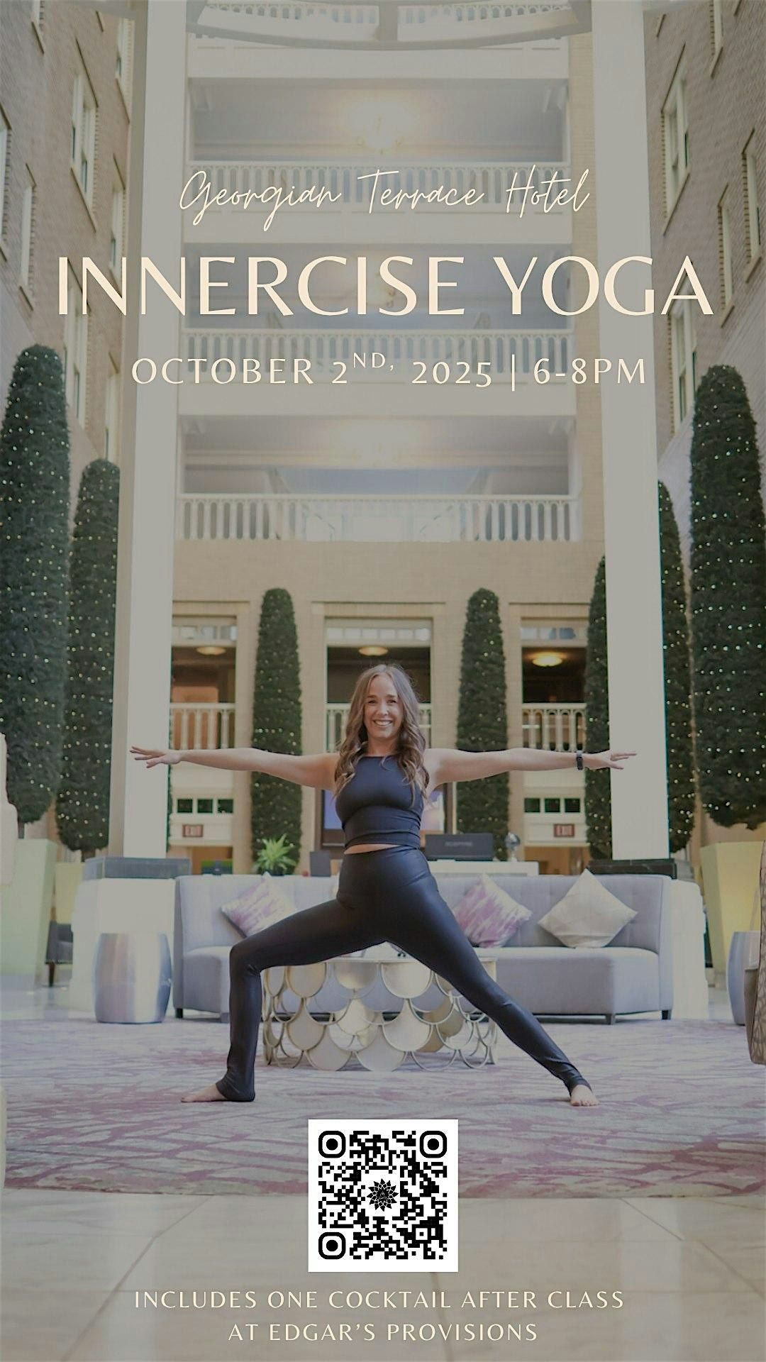 Innercise Yoga at the Georgian Terrace Hotel