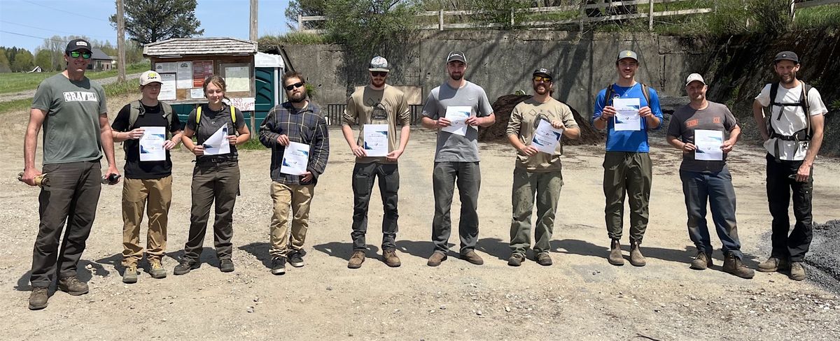 VOBA Professional Trail Building Training\u2013Water Management