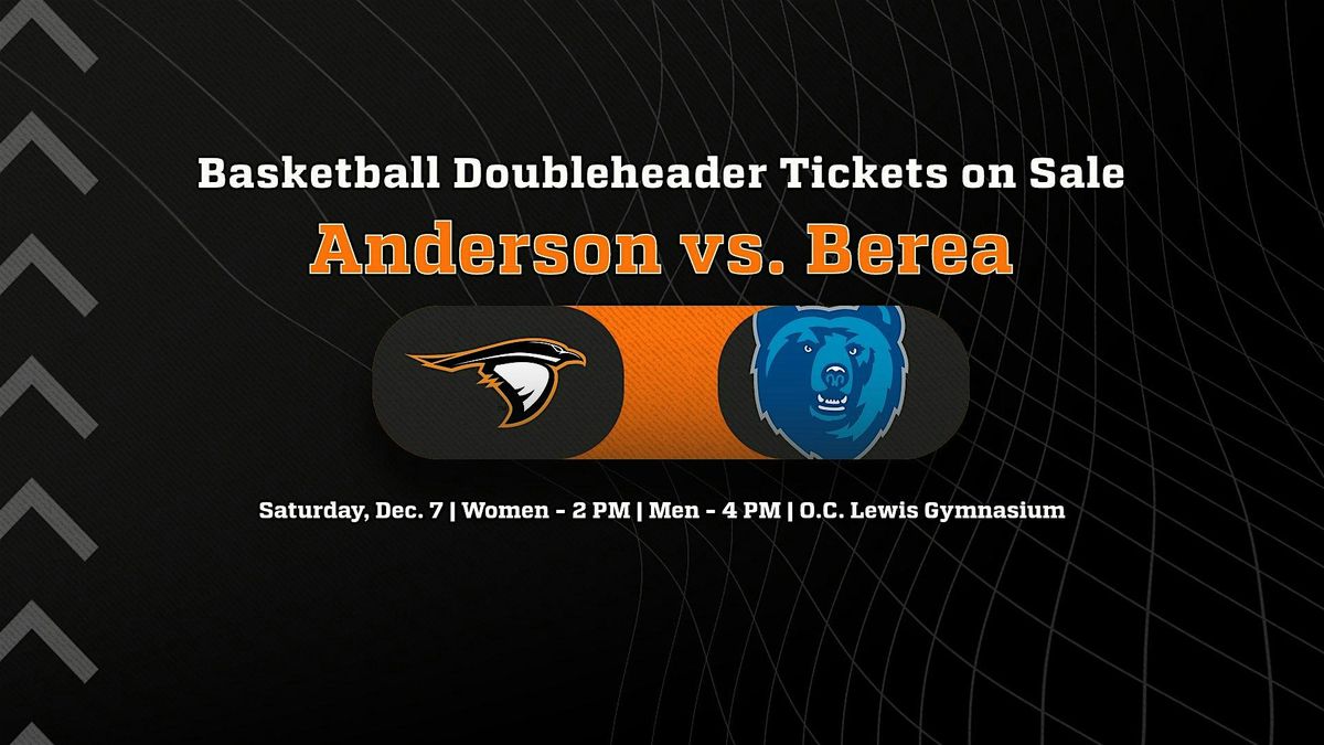 AU Men's & Women's Doubleheader Basketball vs. Berea