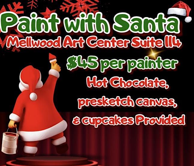 Painting and pictures with Santa