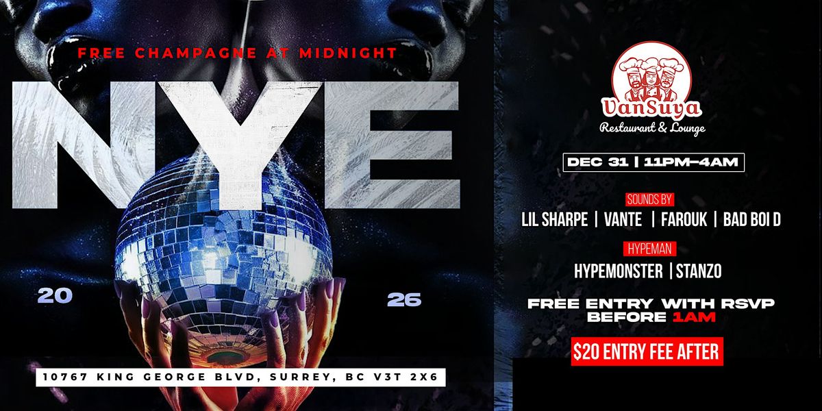 NEW YEARS EVE AT VANSUYA