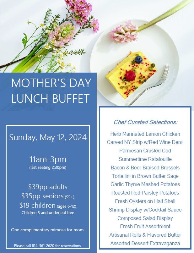 Mother's Day Lunch Buffet 