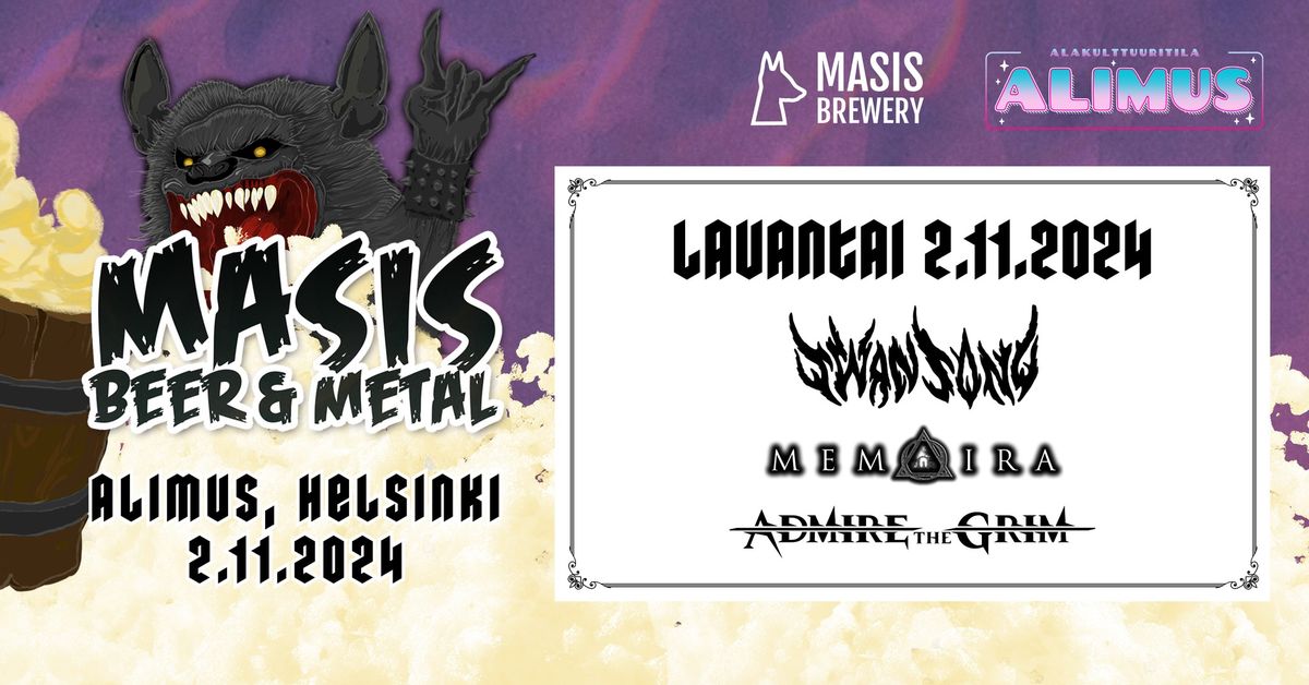 Masis Beer & Metal: Alimus