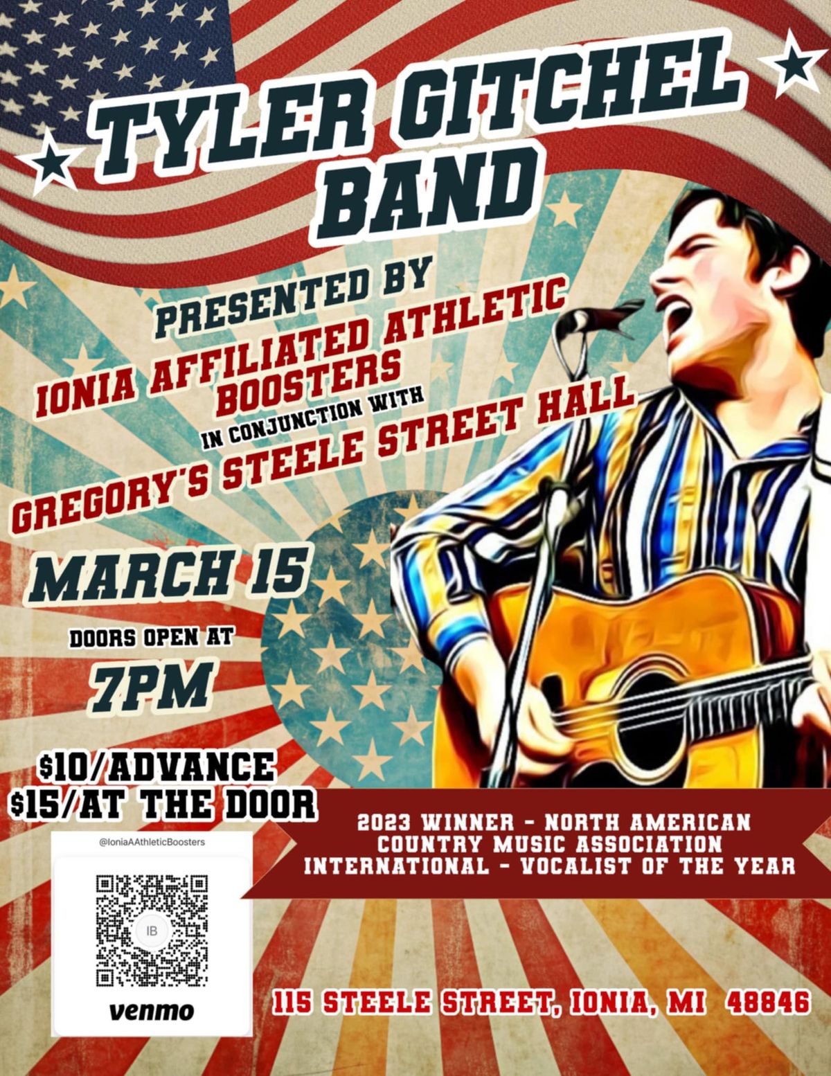 The Tyler Gitchel Band - An IAAB Fundraiser