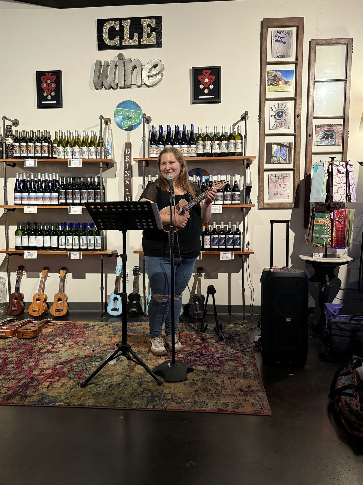 Sip n' Strum Ukulele Class at CLE Urban Winery