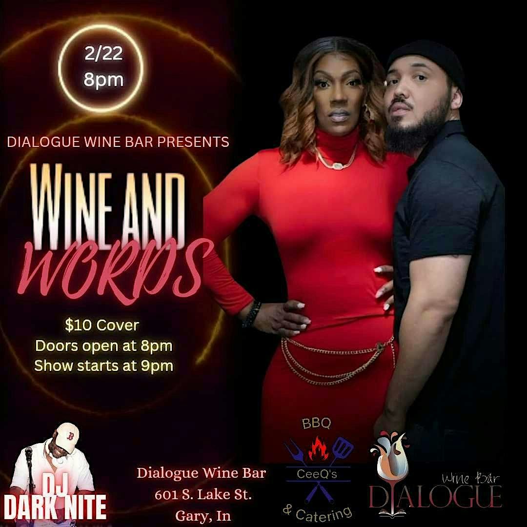 Dialogue Wine bar Presents: Wine and Words