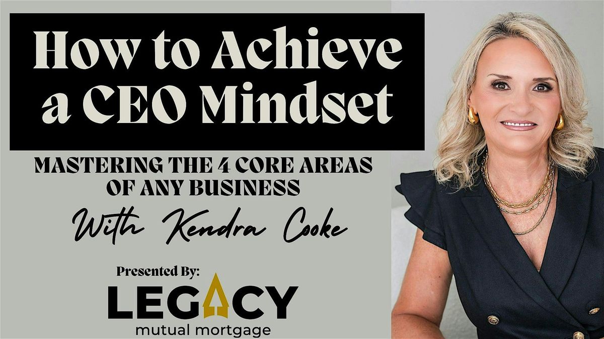 How to Achieve a CEO Mindset with Kendra Cooke