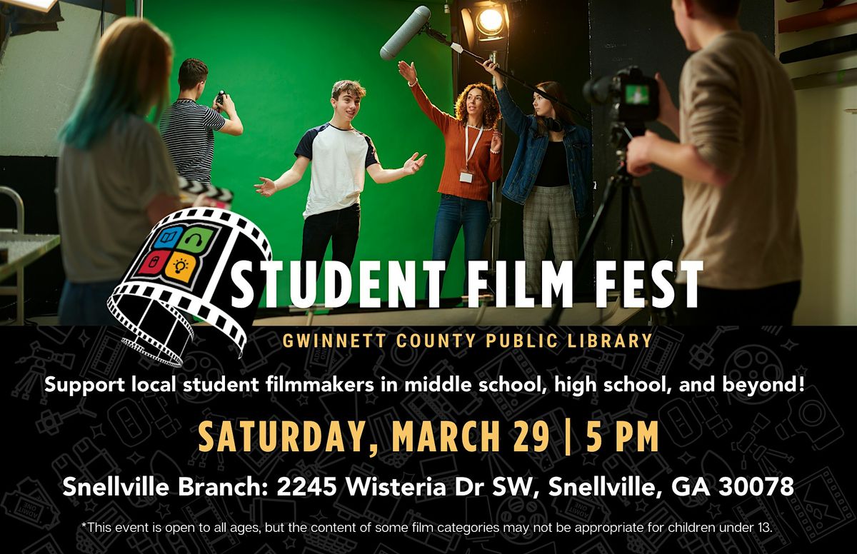 Gwinnett Library Student Film Fest