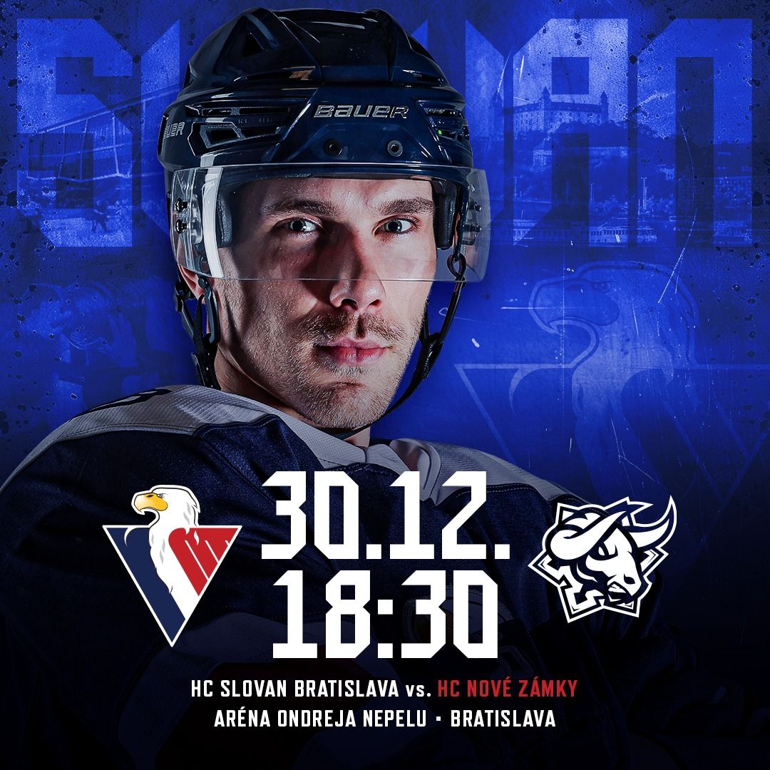 HC SLOVAN Bratislava vs HC Nov\u00e9 Z\u00e1mky \/ Tipos extraliga