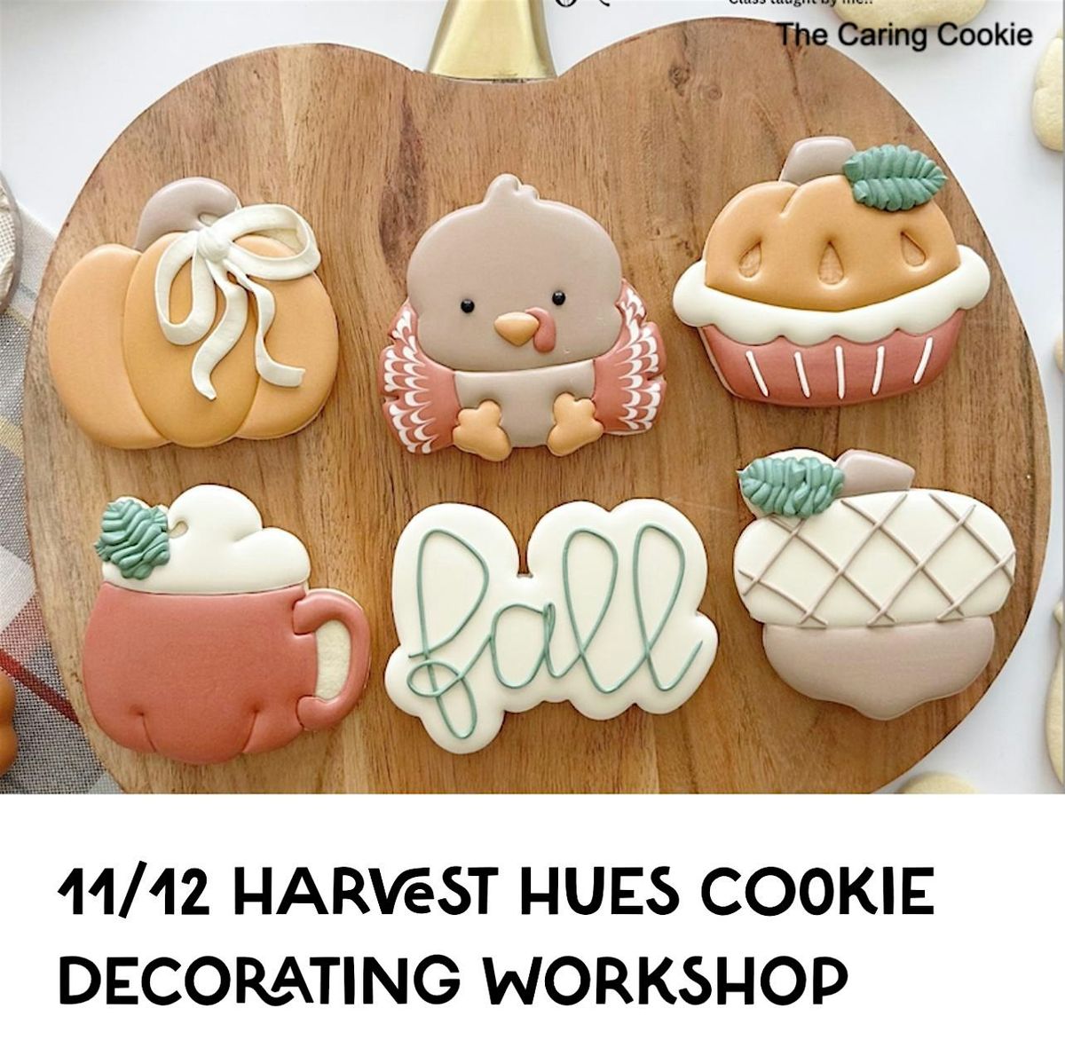 Harvest Hues Cookie Decorating Workshop