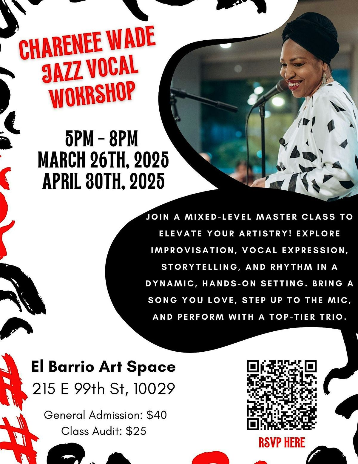 Charenee Wade Jazz Vocal Workshop