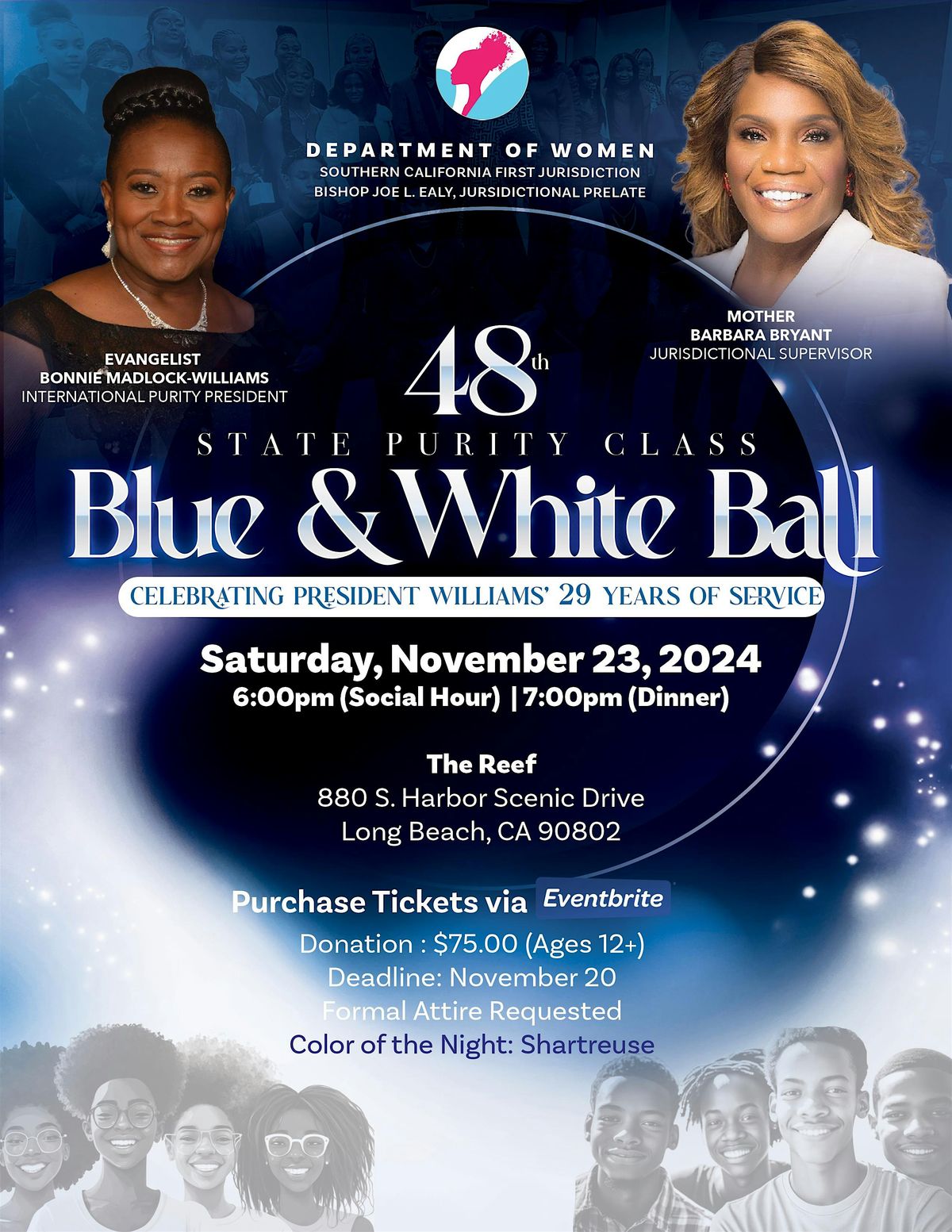 State Purity Class Blue & White Ball