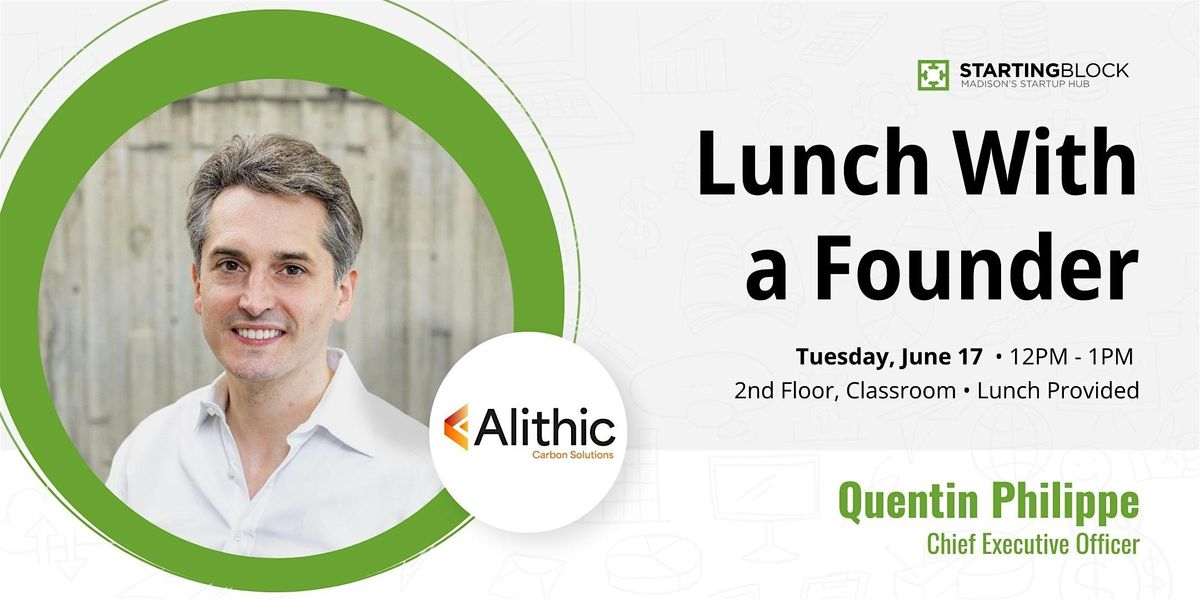 StartingBlock's Lunch with a Founder - featuring Quentin Philippe