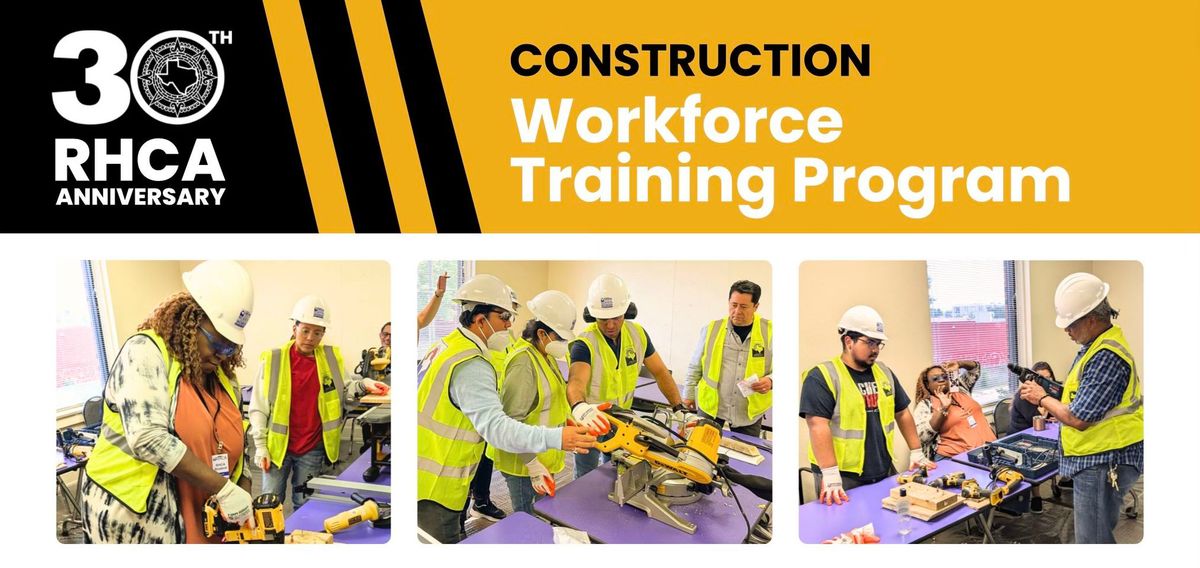 Cohort 16 - English - Construction Workforce Training Program