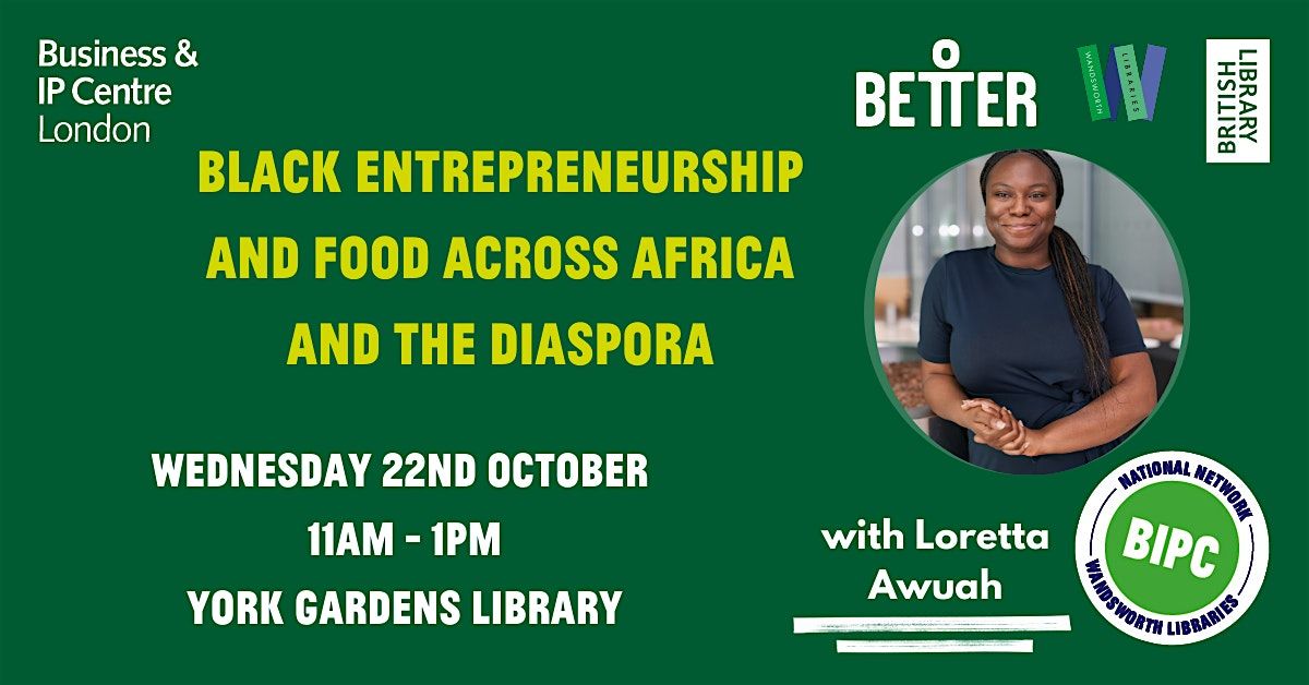 Black entrepreneurship and food across Africa and the Diaspora
