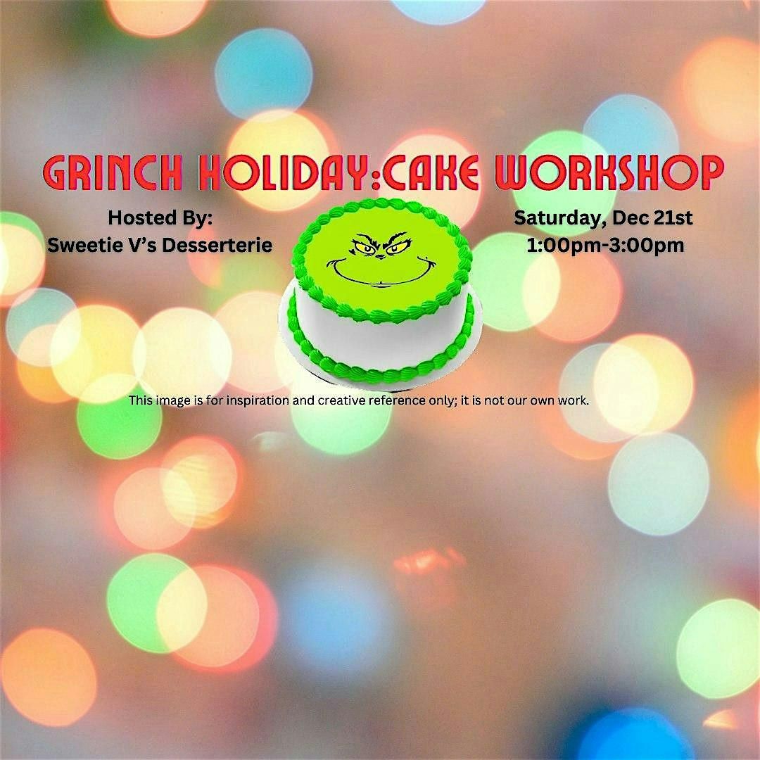 Grinch Cake Decorating Workshop - Bento (Lunchbox Cake) HTX