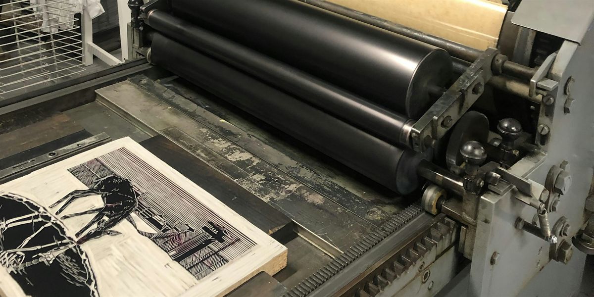 Relief Printing on a Vandercook Press