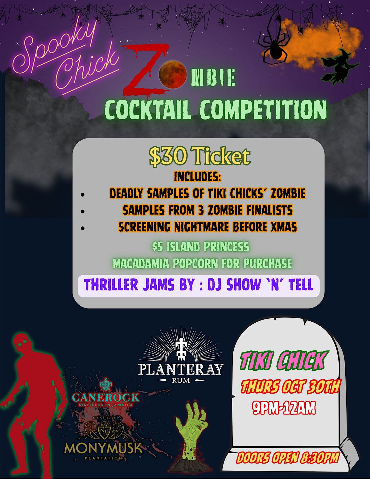 Zombie Cocktail Competition!