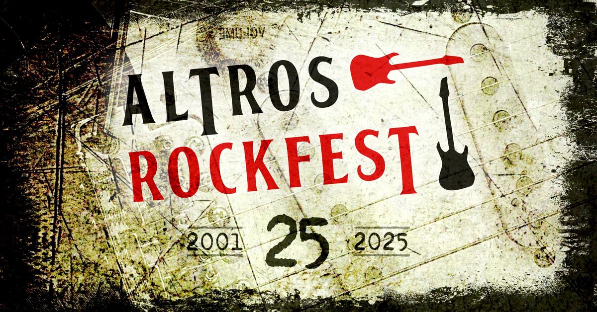 Altros Rockfest Lovosice \u2022 25. ro\u010dn\u00edk