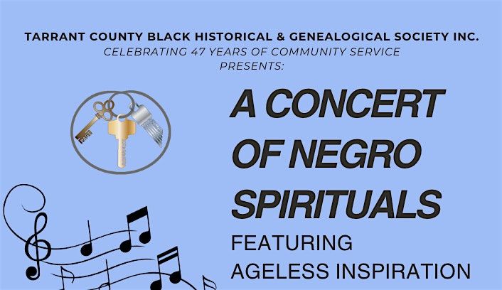 A Concert of Negro Spirituals