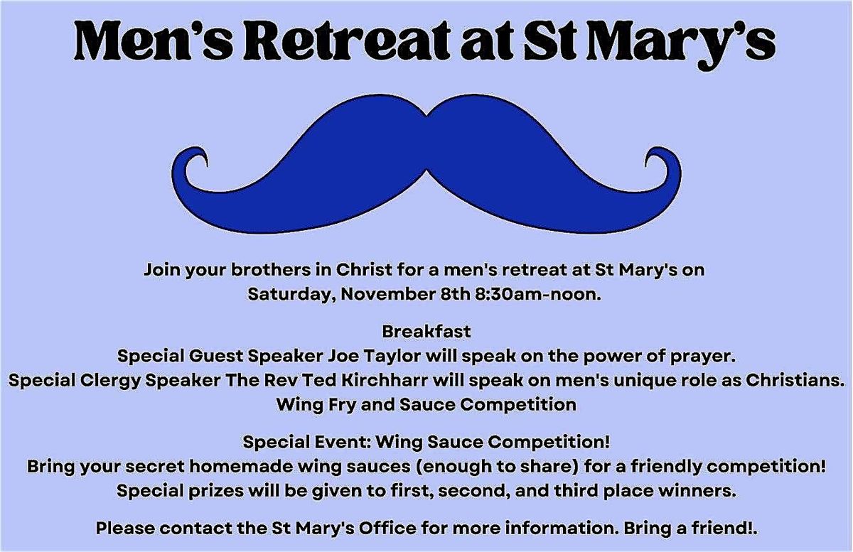 Men's Retreat at St. Mary's