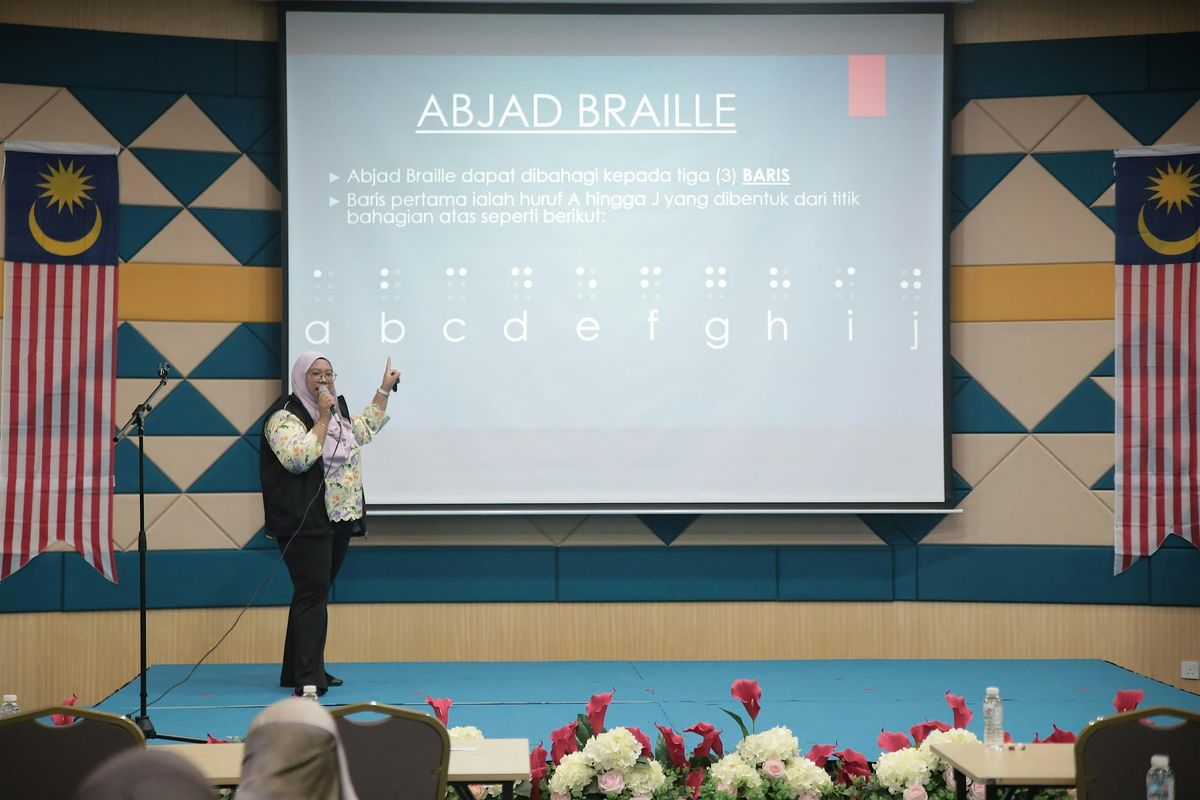 Basic Braille Course for All - Kursus Asas Braille untuk Semua (KABUS)