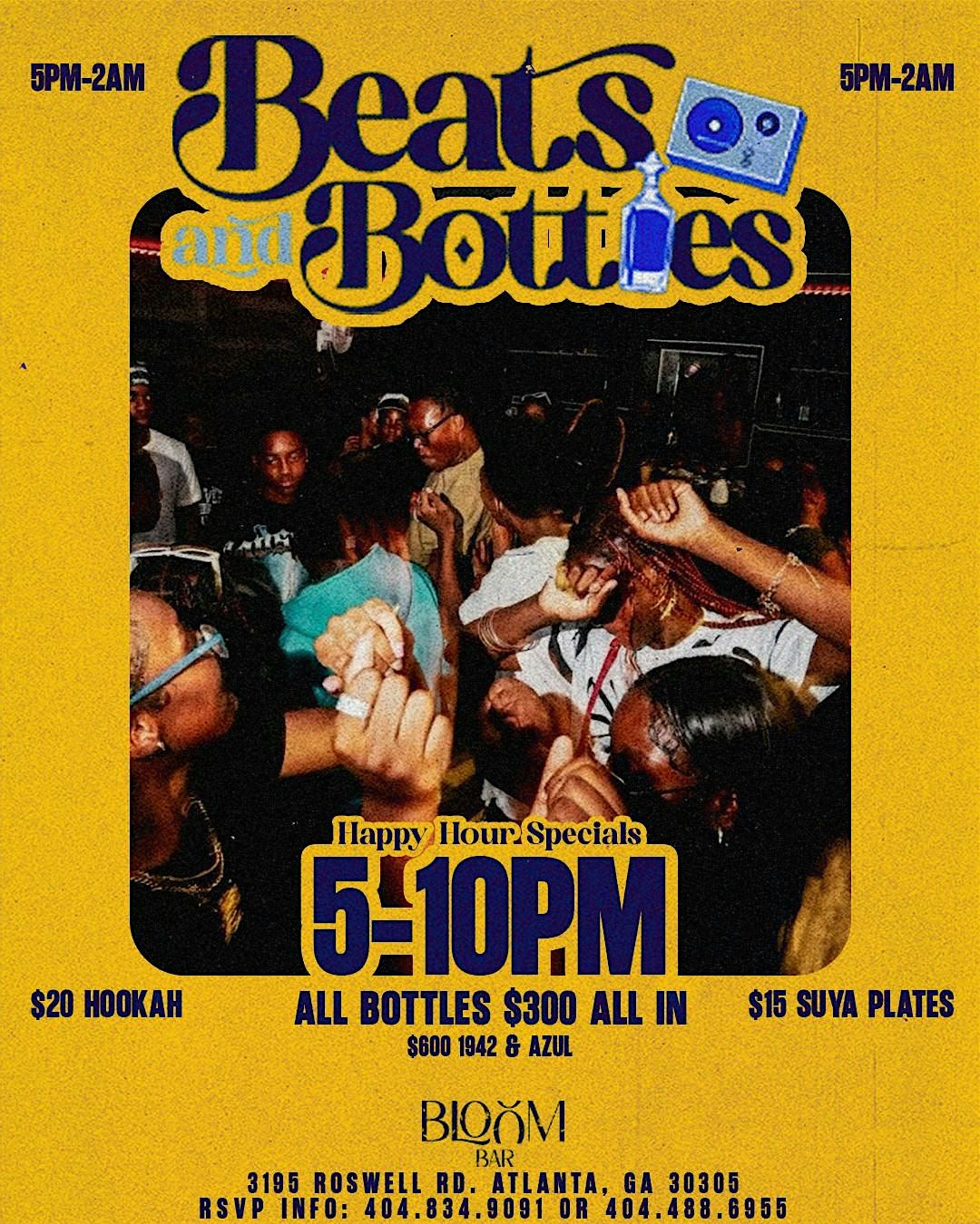 Beats & Bottles Thursdays at Bloom Bar Atlanta