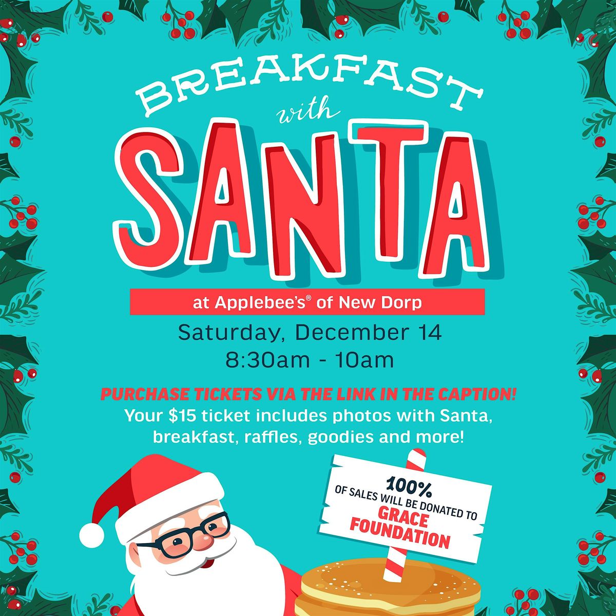 Breakfast with Santa @ Applebee's!