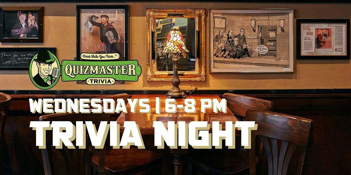 Quizmaster Trivia at Newsroom Pub