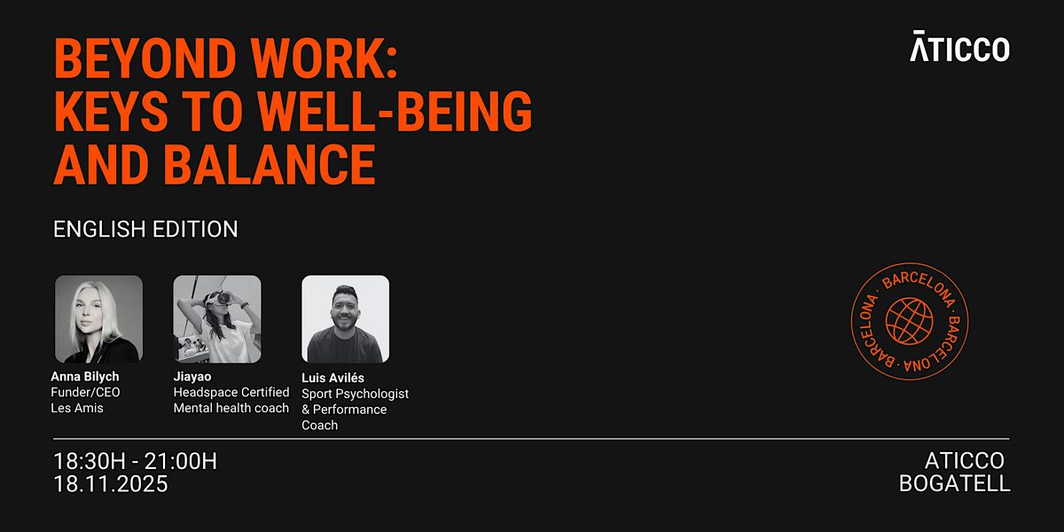 Beyond Work:  Keys to Well-Being and Balance