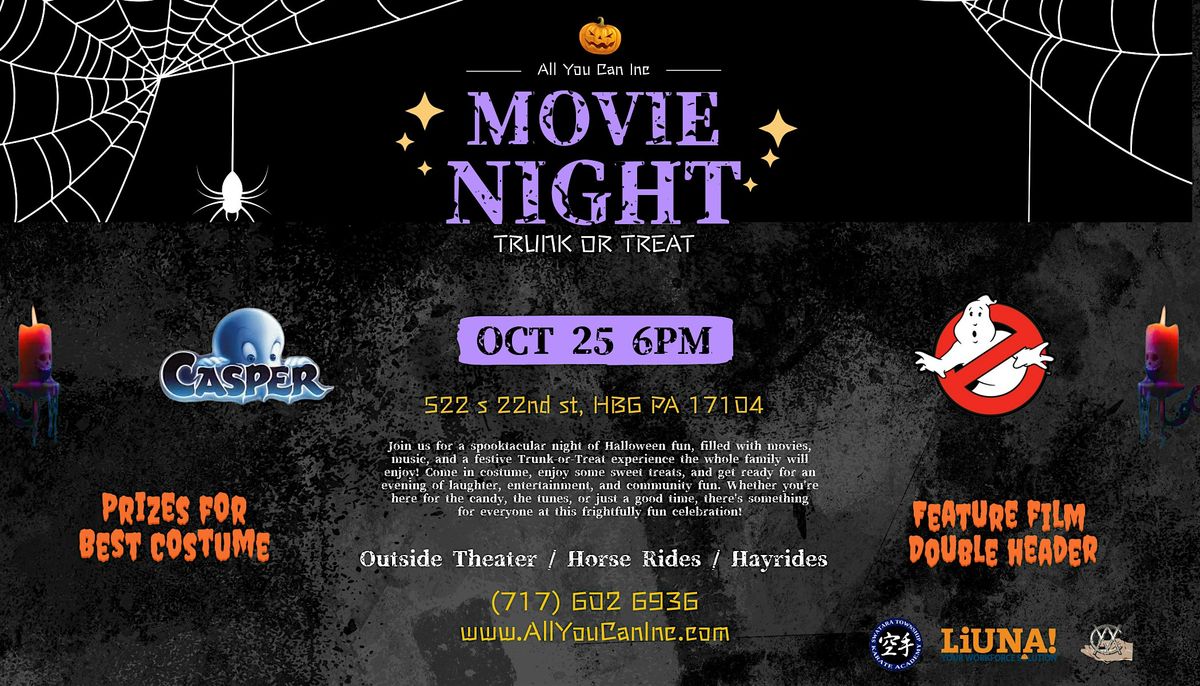 Movie Night "Trunk Or Treat"