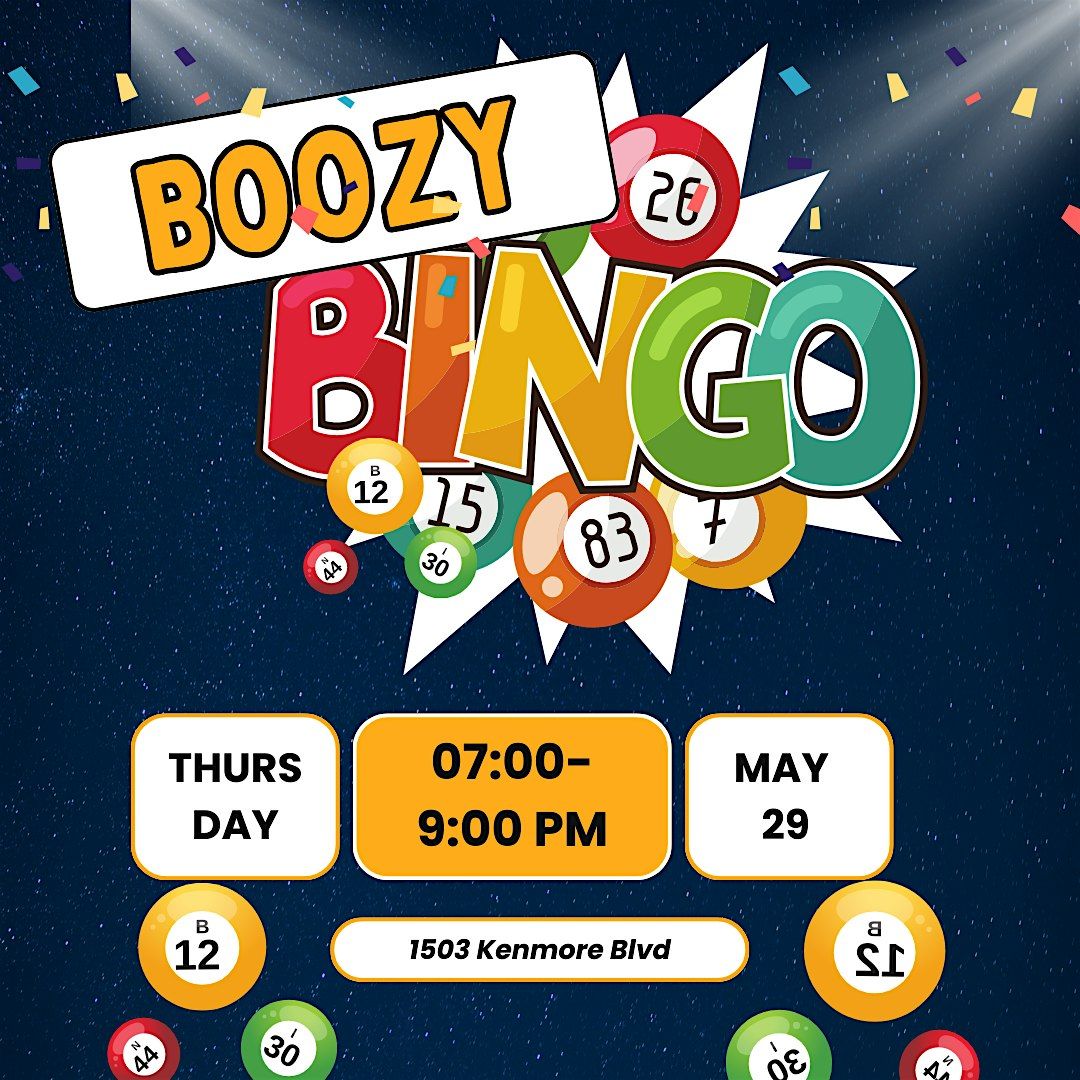 BOOZY BINGO!!