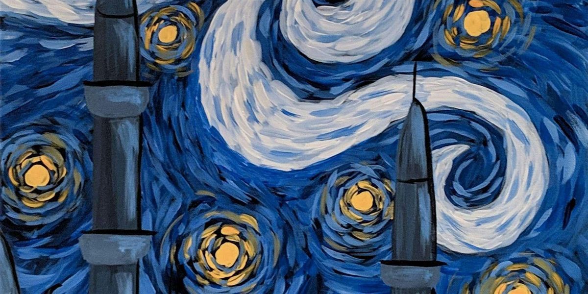 Ramadan Starry Night - Paint and Sip by Classpop!\u2122