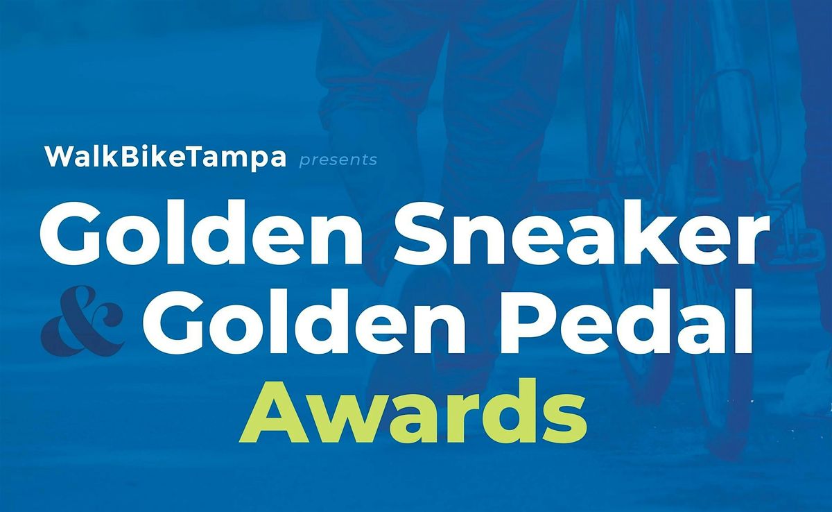 Walk Bike Tampa's Annual Awards - Golden Sneaker and Golden Pedal