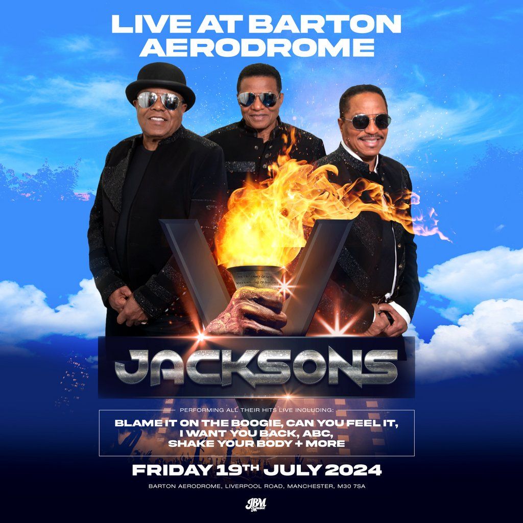 The Jacksons LIVE at Barton Aerodrome
