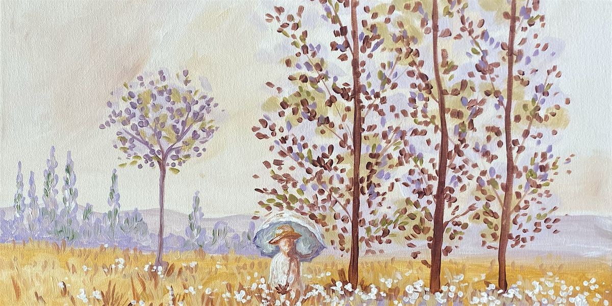 Monet's Autumn Stroll  - Paint and Sip by Classpop!\u2122