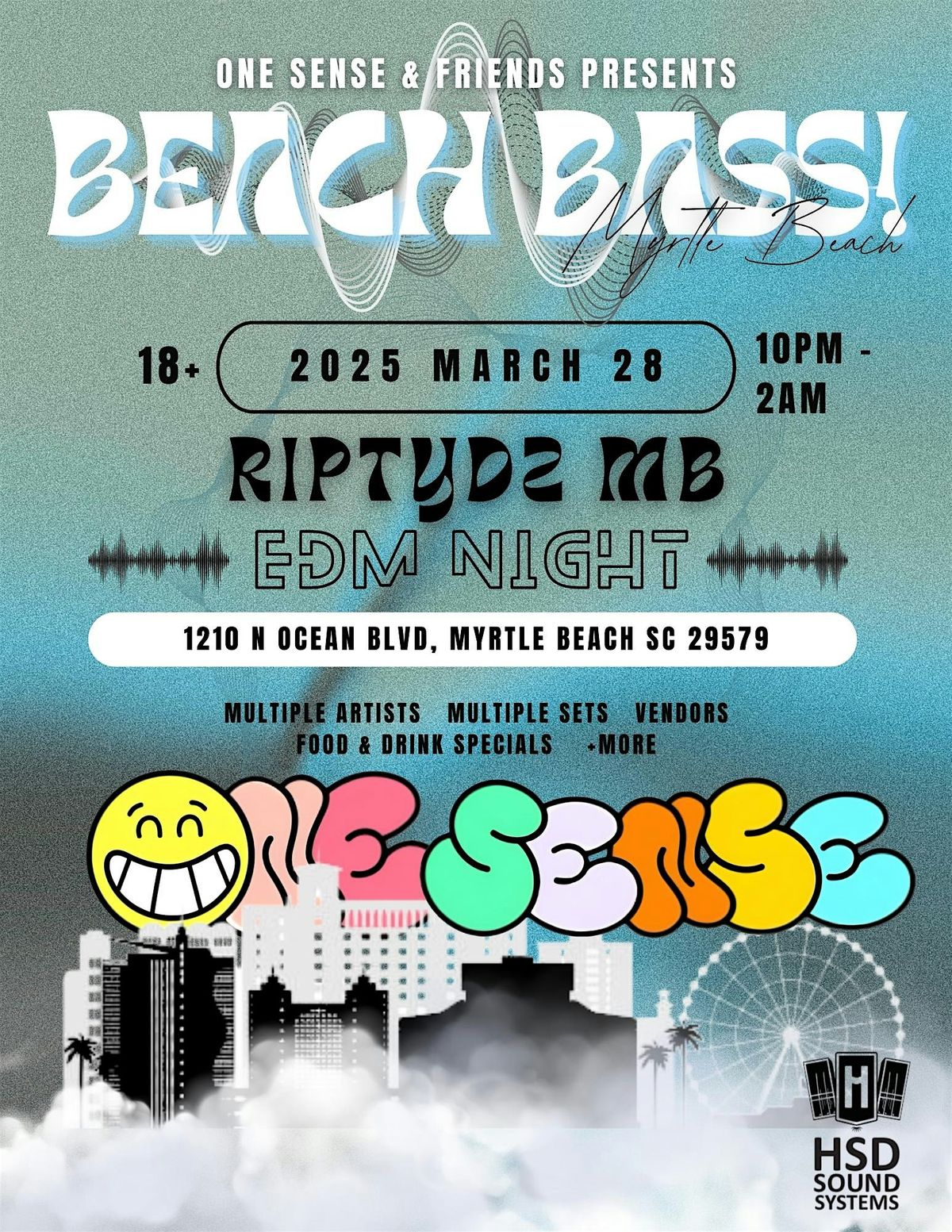 One Sense and Friends Presents: Beach Bass