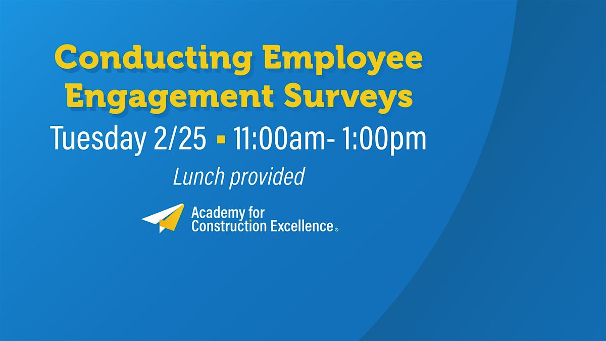 Conducting Employee Engagement Survyes