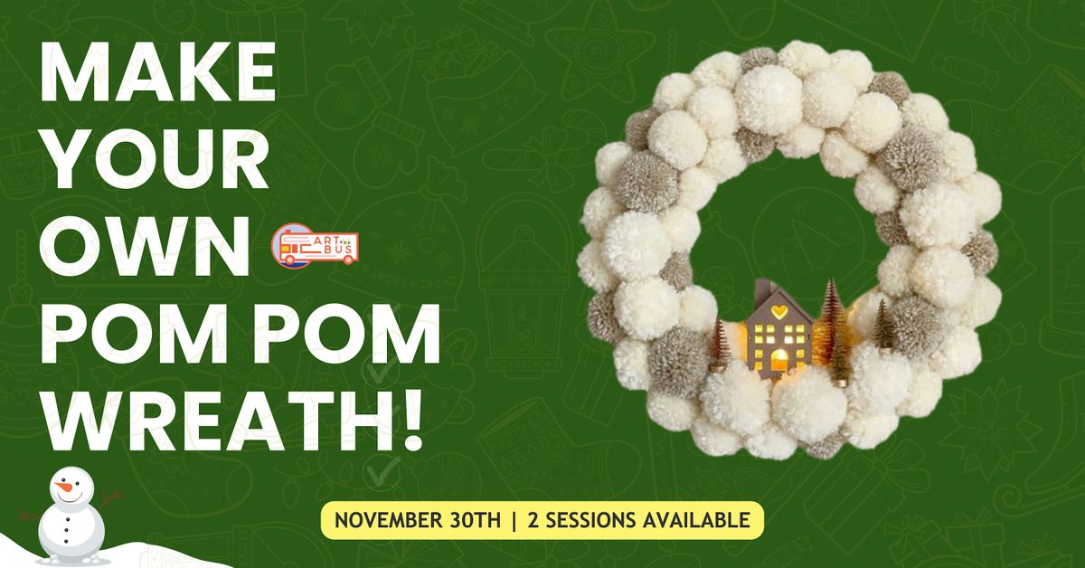 Pom Pom Wreath Activity