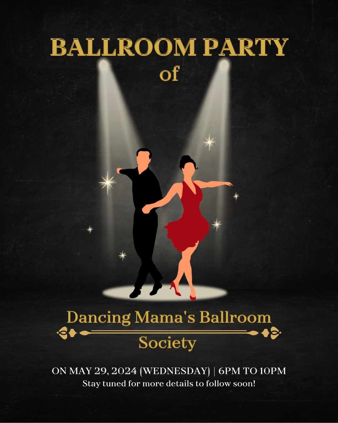 Ballroom Party of Dancing Mama's Ballroom Society
