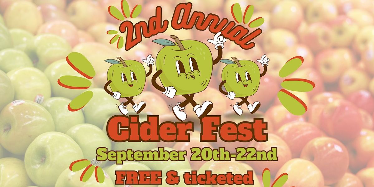 2nd Annual Cider Fest