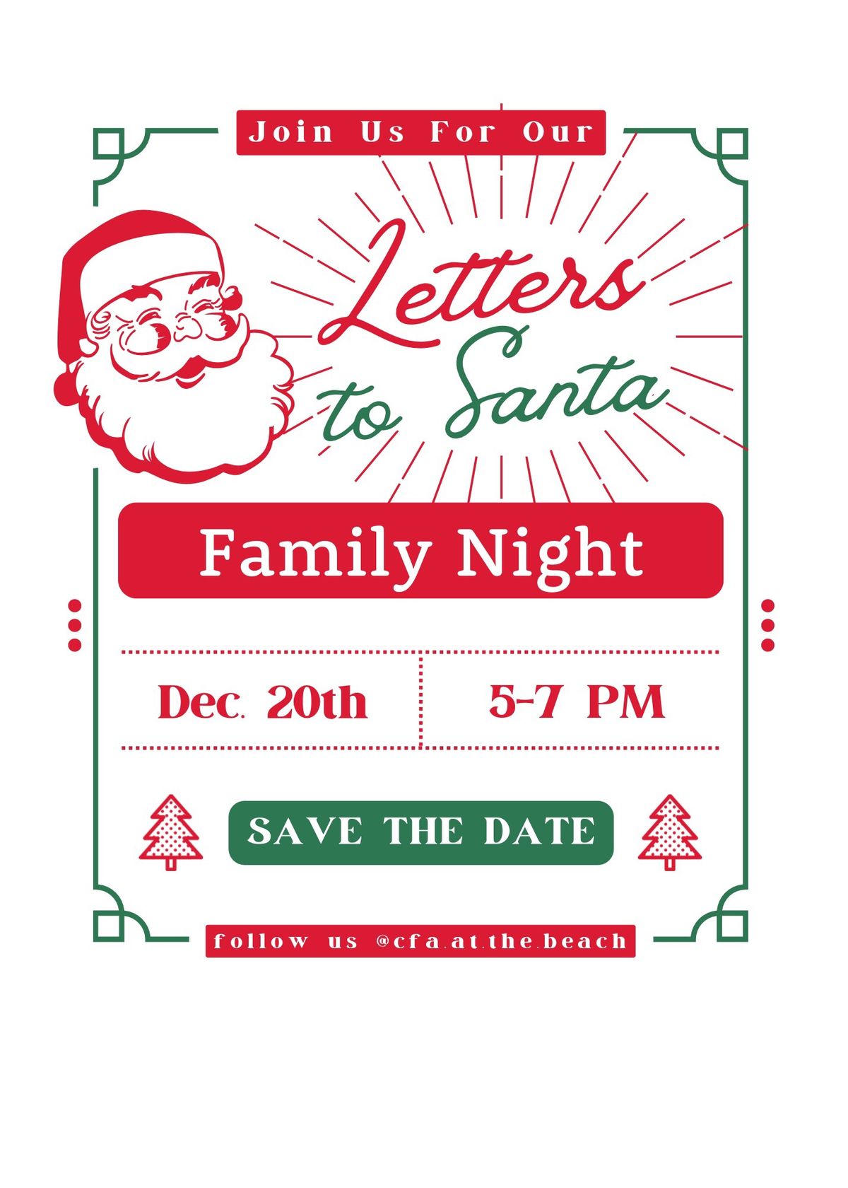 Letters to Santa Family Night 