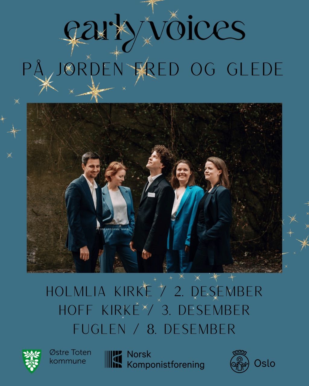 P\u00e5 jorden fred og glede \/\/ Early Voices \/\/ Holmlia kirke