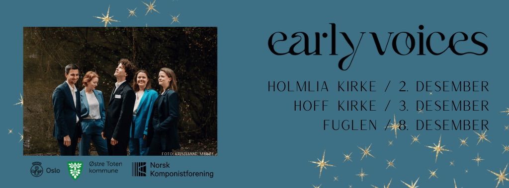 P\u00e5 jorden fred og glede \/\/ Early Voices \/\/ Holmlia kirke