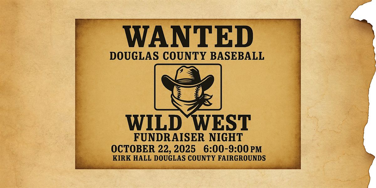 DC Baseball Wild West Fundraising Night